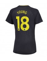 Everton Ashley Young #18 Bortedrakt Dame 2024-25 Korte ermer